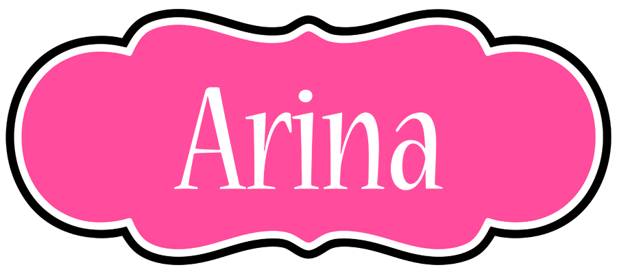 Arina invitation logo