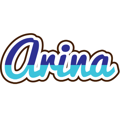 Arina raining logo