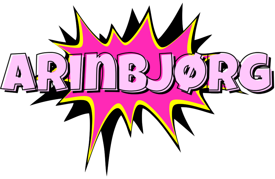 Arinbjørg badabing logo