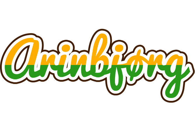 Arinbjørg banana logo