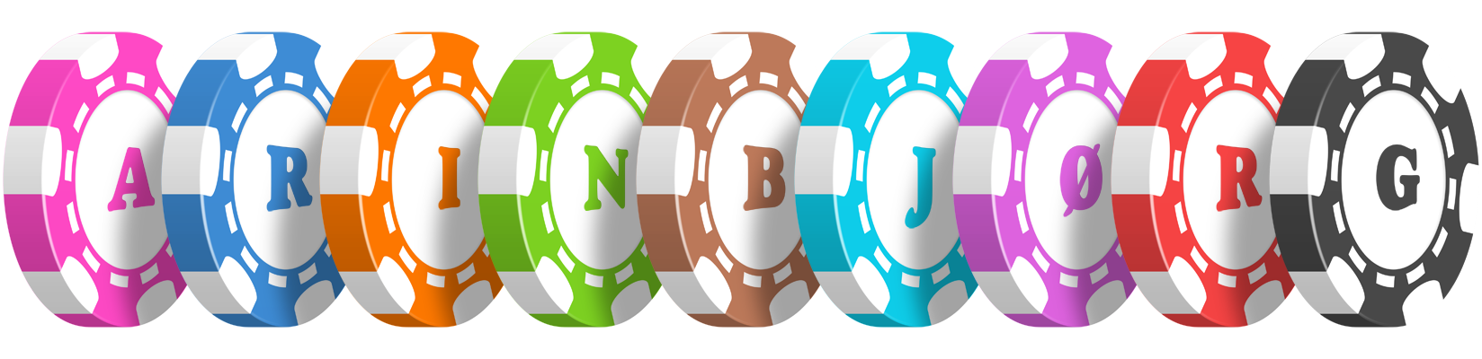 Arinbjørg bluffing logo