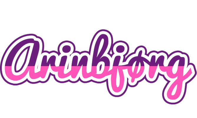 Arinbjørg cheerful logo