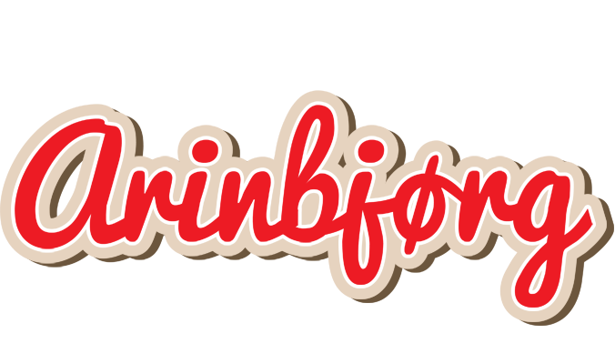 Arinbjørg chocolate logo