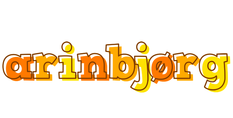 Arinbjørg desert logo