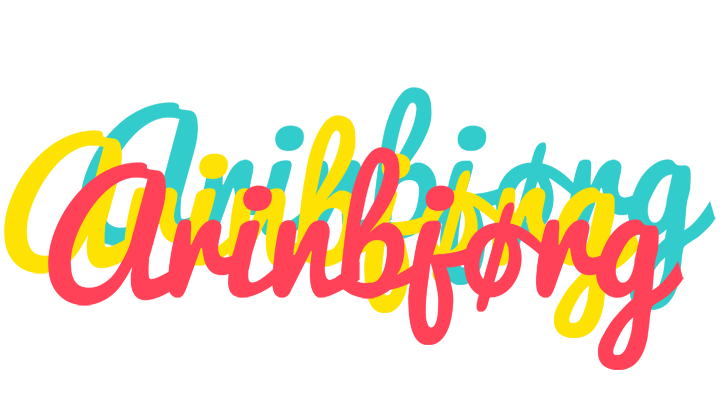 Arinbjørg disco logo