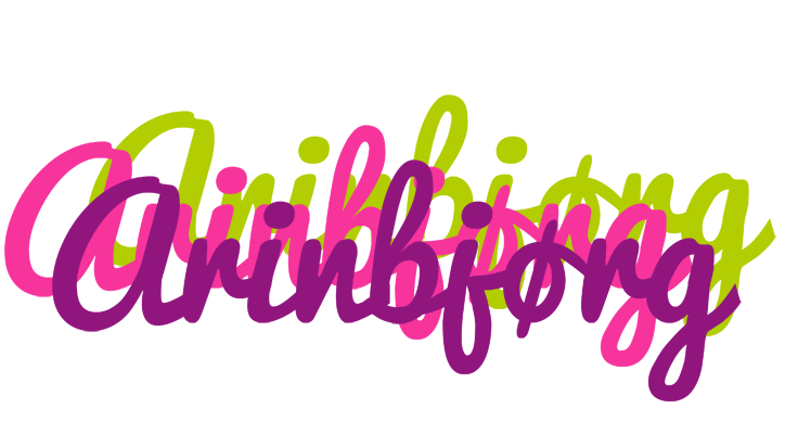 Arinbjørg flowers logo