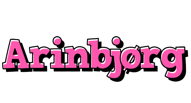Arinbjørg girlish logo