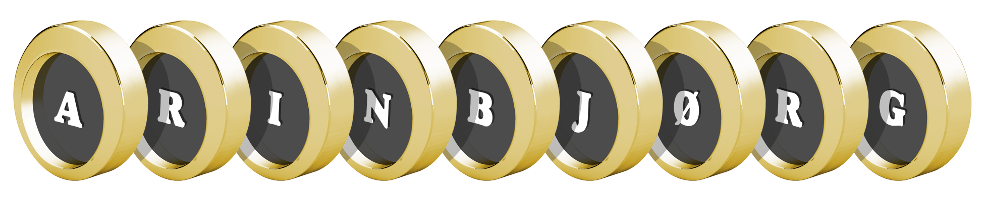 Arinbjørg gold logo