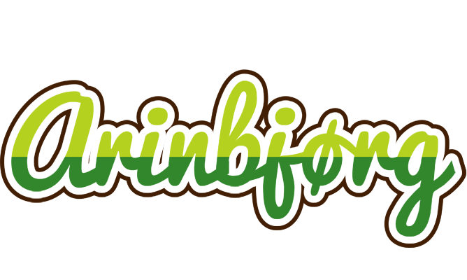 Arinbjørg golfing logo