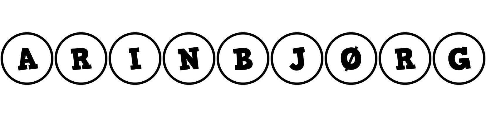 Arinbjørg handy logo