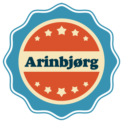 Arinbjørg labels logo