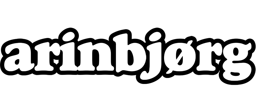 Arinbjørg panda logo