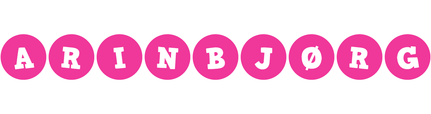 Arinbjørg poker logo