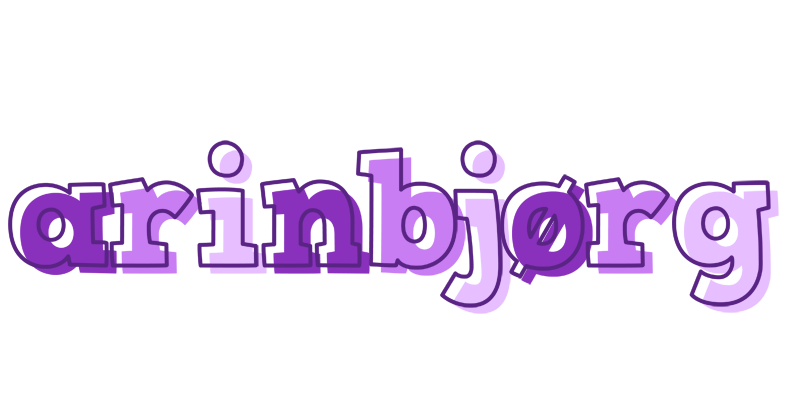 Arinbjørg sensual logo