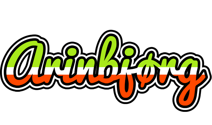 Arinbjørg superfun logo