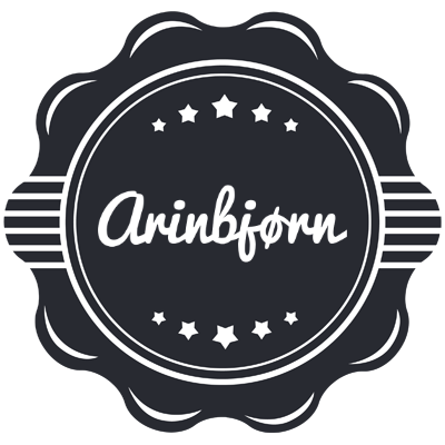 Arinbjørn badge logo