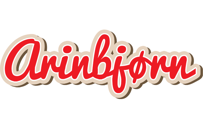 Arinbjørn chocolate logo