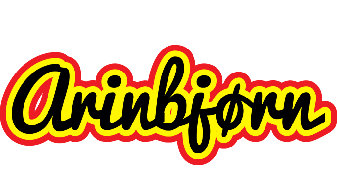 Arinbjørn flaming logo