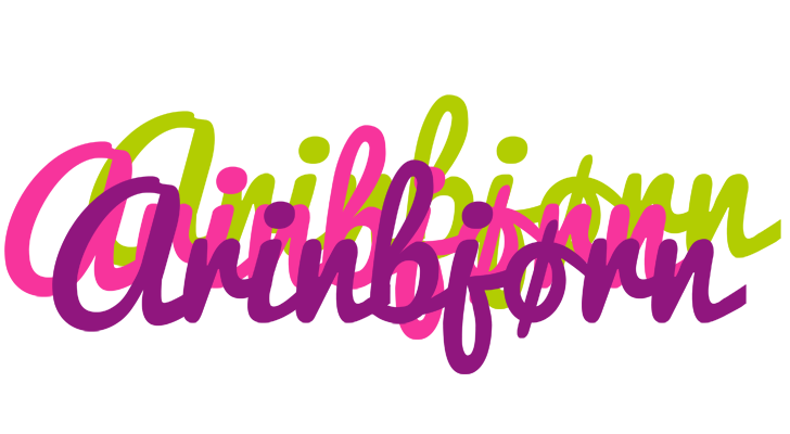 Arinbjørn flowers logo