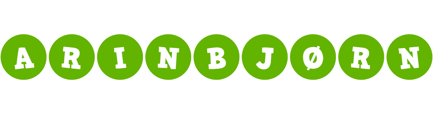 Arinbjørn games logo