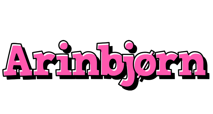 Arinbjørn girlish logo