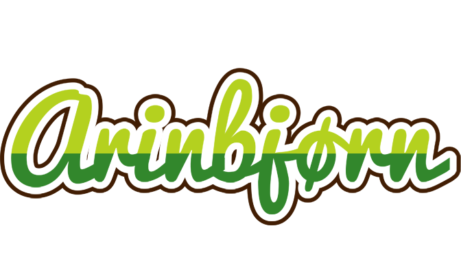 Arinbjørn golfing logo