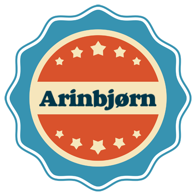 Arinbjørn labels logo