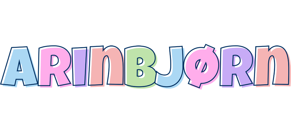 Arinbjørn pastel logo