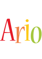 Ario birthday logo