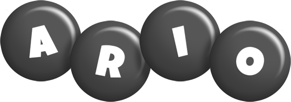 Ario candy-black logo