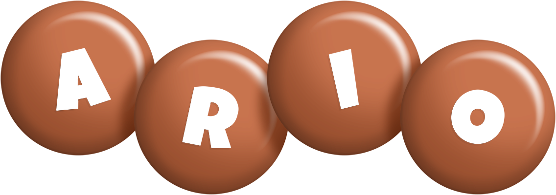 Ario candy-brown logo