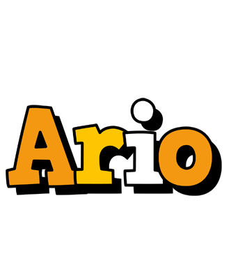 Ario cartoon logo