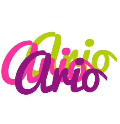 Ario flowers logo