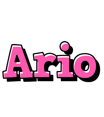 Ario girlish logo