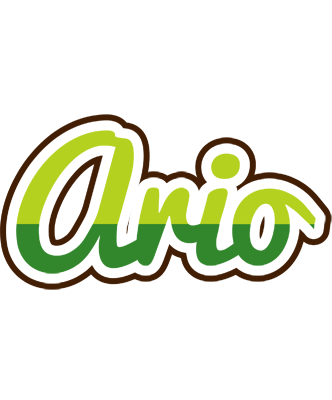 Ario golfing logo