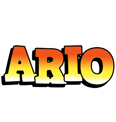Ario sunset logo