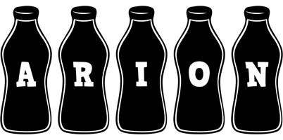 Arion bottle logo