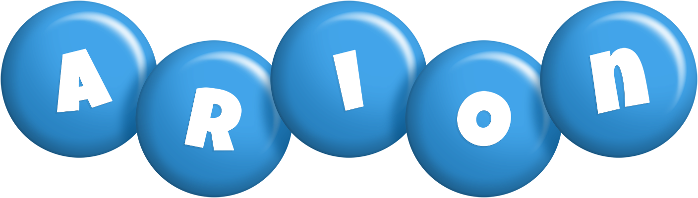 Arion candy-blue logo