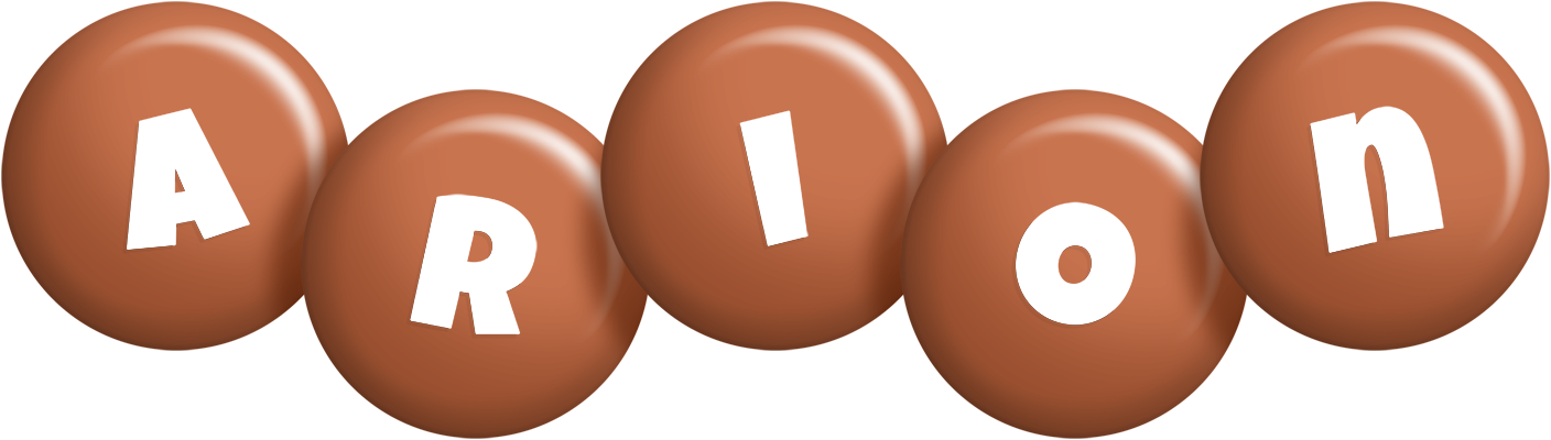 Arion candy-brown logo