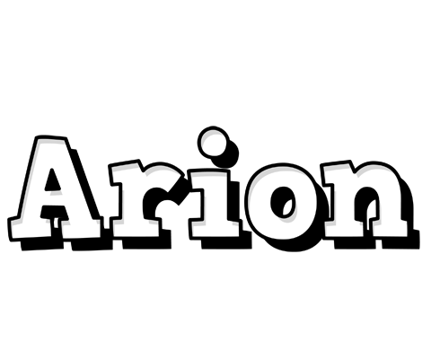 Arion snowing logo
