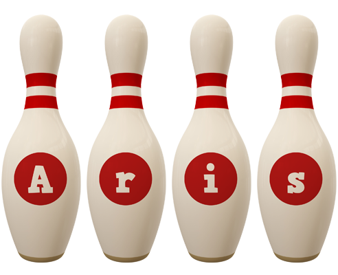 Aris bowling-pin logo