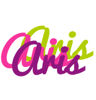Aris flowers logo