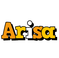 Arisa cartoon logo