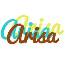 Arisa cupcake logo