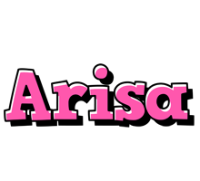 Arisa girlish logo