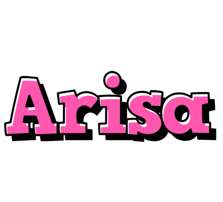 Arisa girlish logo
