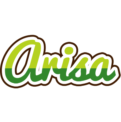 Arisa golfing logo