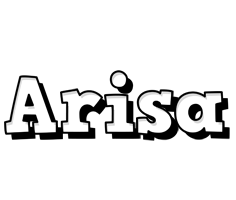 Arisa snowing logo