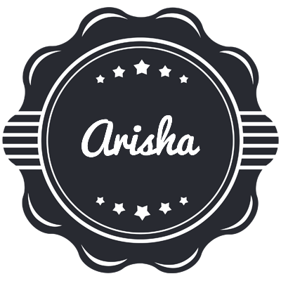 Arisha badge logo