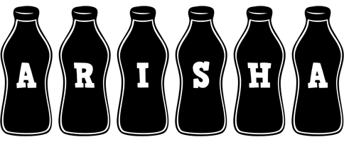 Arisha bottle logo